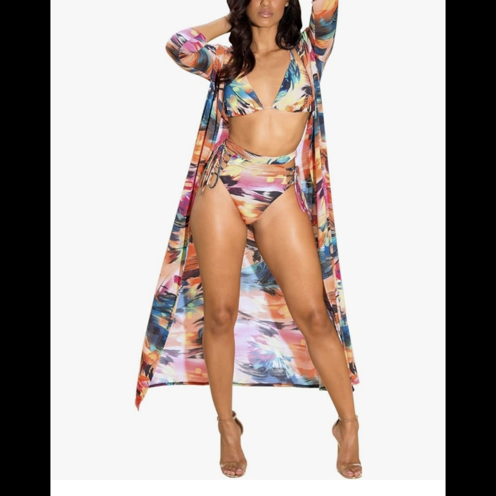 3 piece bathing suit